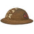 Original U.S. WWI 30th Infantry Division British Made MkI Doughboy Helmet With Textured Paint - VFV Post 262 Original Items
