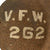 Original U.S. WWI 30th Infantry Division British Made MkI Doughboy Helmet With Textured Paint - VFV Post 262 Original Items