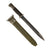 Original German WWII Modified 98k 1939 dated Bayonet by Jetter & Scheerer in USGI Decorated U.S. M7 Scabbard Original Items