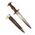 Original German WWII Mid-War SA Dagger by Rare Maker Heinrich Kaufmann & Söhne with Scabbard Original Items