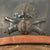 Original French M1915 Adrian Infantry Helmet with Soldat De La Grande Guerre 1914-1918 Brass Plate Original Items