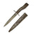 Original Imperial German WWI DEMAG Crank Handle Ersatz Trench Knife Bayonet with Scabbard Original Items