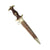 Original German Early WWII SA Dagger by Paul F. Dick of Esslingen with Scabbard Original Items