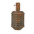 Original Japanese WWII Type 97 Inert Fragmentation Hand Grenade with Fuse & Detonator Tube - dated 1940 & 1942 Original Items