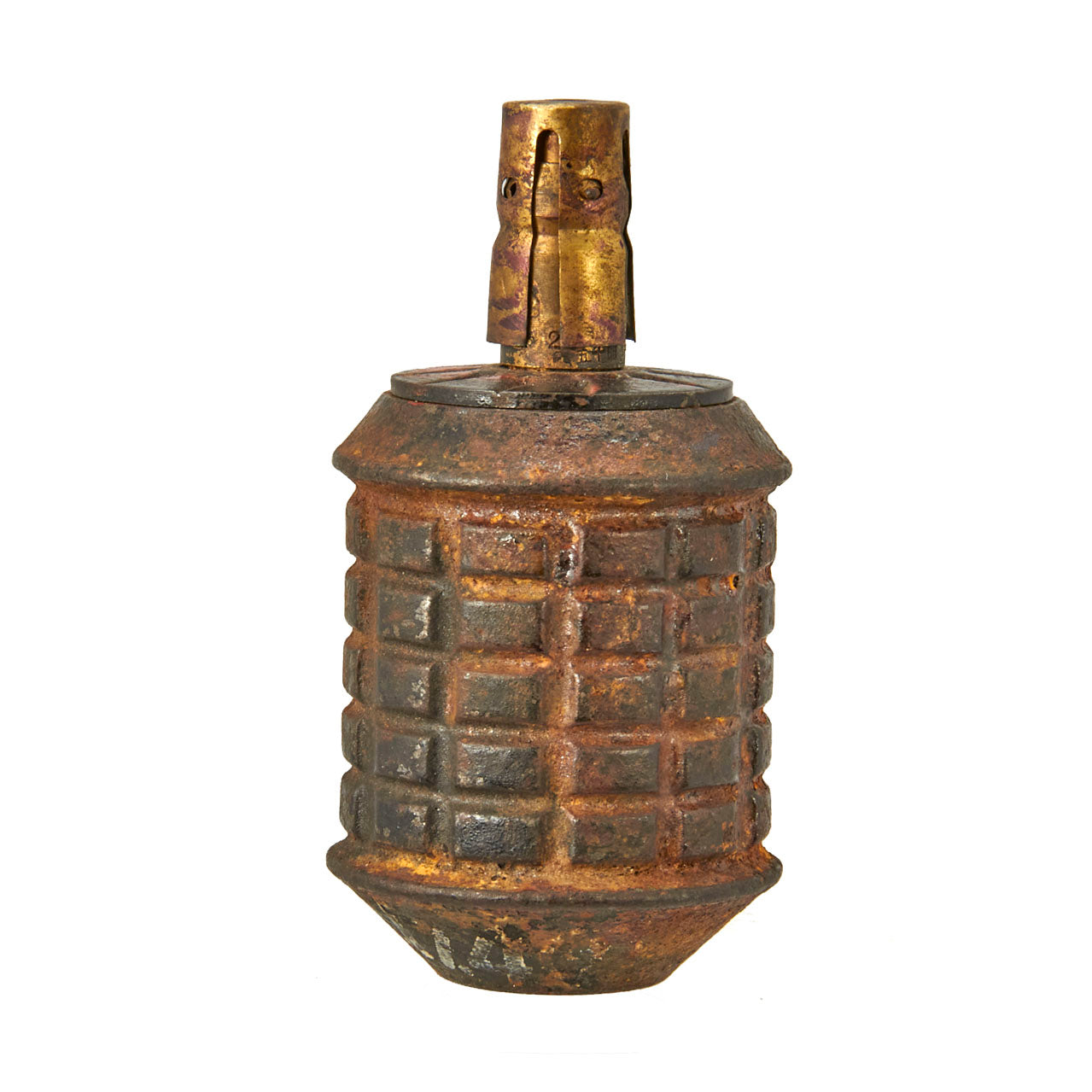 Original Japanese WWII Type 97 Inert Fragmentation Hand Grenade