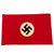 Original German WWII USGI Captured and Signed Wehrmacht Heer Army Camp Flag - 28" x 43" Original Items