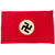 Original German WWII USGI Captured and Signed Wehrmacht Heer Army Camp Flag - 28" x 43" Original Items