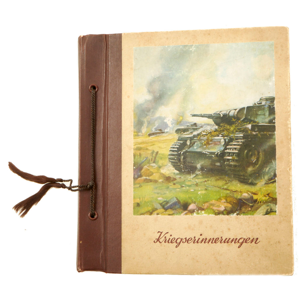 Original German WWII Heer Army  “War Memories” Photo Album Dated 1941 - Meine Dienstzeit Original Items