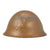 Original Japanese WWII Army Type 92 Tetsubo Combat Helmet with Named Liner and Chinstrap - dated 1939