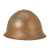 Original Japanese WWII Army Type 92 Tetsubo Combat Helmet with Named Liner and Chinstrap - dated 1939