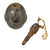 Original German WWI Model 1917 n/A Inert Egg Hand Fragmentation Grenade - Eierhandgranate Original Items