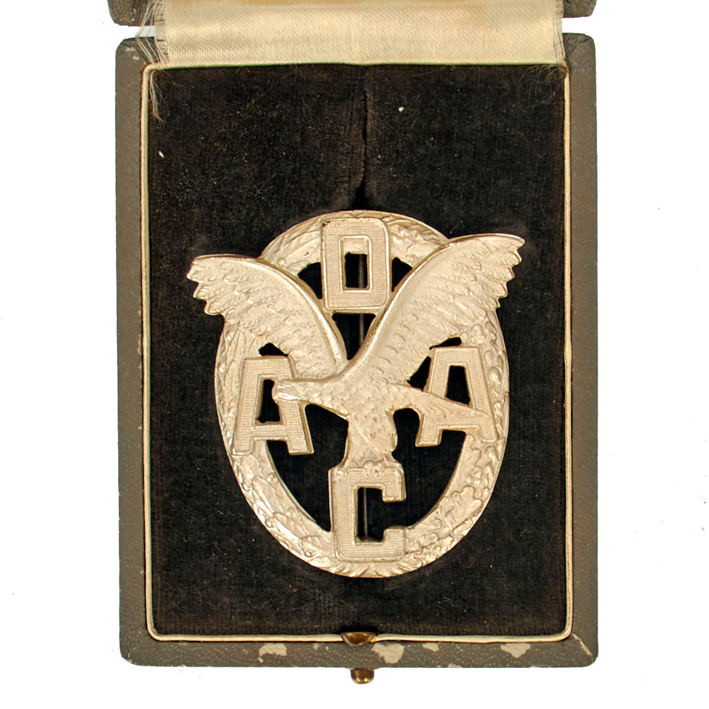 Original German Pre WWII Allgemeiner Deutscher Automobil-Club Badge Wi –  International Military Antiques
