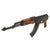 Original U.S. Vietnam War Era AK-47 AKMS Hard Rubber Duck Training Rifle - Removed Buttstock Original Items