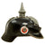 Original Imperial German WWI Prussian EM/NCO Infantry M1915 Pickelhaube Spiked Helmet - Complete Original Items