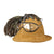 Original Italian WWII North African Campaign M1928 Tropical Sun Pith Helmet with Plume and Goggles Original Items