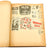Original U.S. WWII Named Scrapbook and Photo Album With Over 300 Photos and Documents - 1st Sgt Carl Flieshman 716th Railway Battalion Original Items