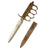 Original U.S. WWI Model 1918 Mark I Trench Knife by AU LION with Steel Scabbard Original Items