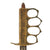 Original U.S. WWI Model 1918 Mark I Trench Knife by AU LION with Steel Scabbard Original Items