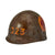 Original U.S. WWII Unit Marked Medic M1 Helmet Liner By CAPAC - 323d Medical Battalion, 98th Infantry Division Original Items
