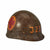 Original U.S. WWII Unit Marked Medic M1 Helmet Liner By CAPAC - 323d Medical Battalion, 98th Infantry Division Original Items