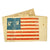 Original U.S. WWII Service Worn Paratrooper D-Day Invasion American Flag Oilcloth Armband with Safety Pin Original Items