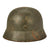 Original German WWII Named Army Heer M40 Single Decal Steel Helmet with Size 59 Liner - SE66 Original Items