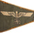 Original German WWII Service Worn Army Heer Officer Vehicle Staff Car Pennant Flag Original Items