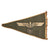 Original German WWII Service Worn Army Heer Officer Vehicle Staff Car Pennant Flag Original Items