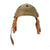 Original U.S. WWII Officer-Named M38 Tanker Helmet by Sears with Earphones and Polaroid Model 1944 Goggles Original Items