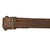 Original German WWII Karabiner 98 kurz K98k Leather Sling with Keeper and Frog - Kar98k Original Items