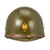 Original U.S. WWII Early McCord FSFB M1 Helmet With 38th Infantry Division Painted Seaman Paper Co. Liner - 63B Original Items