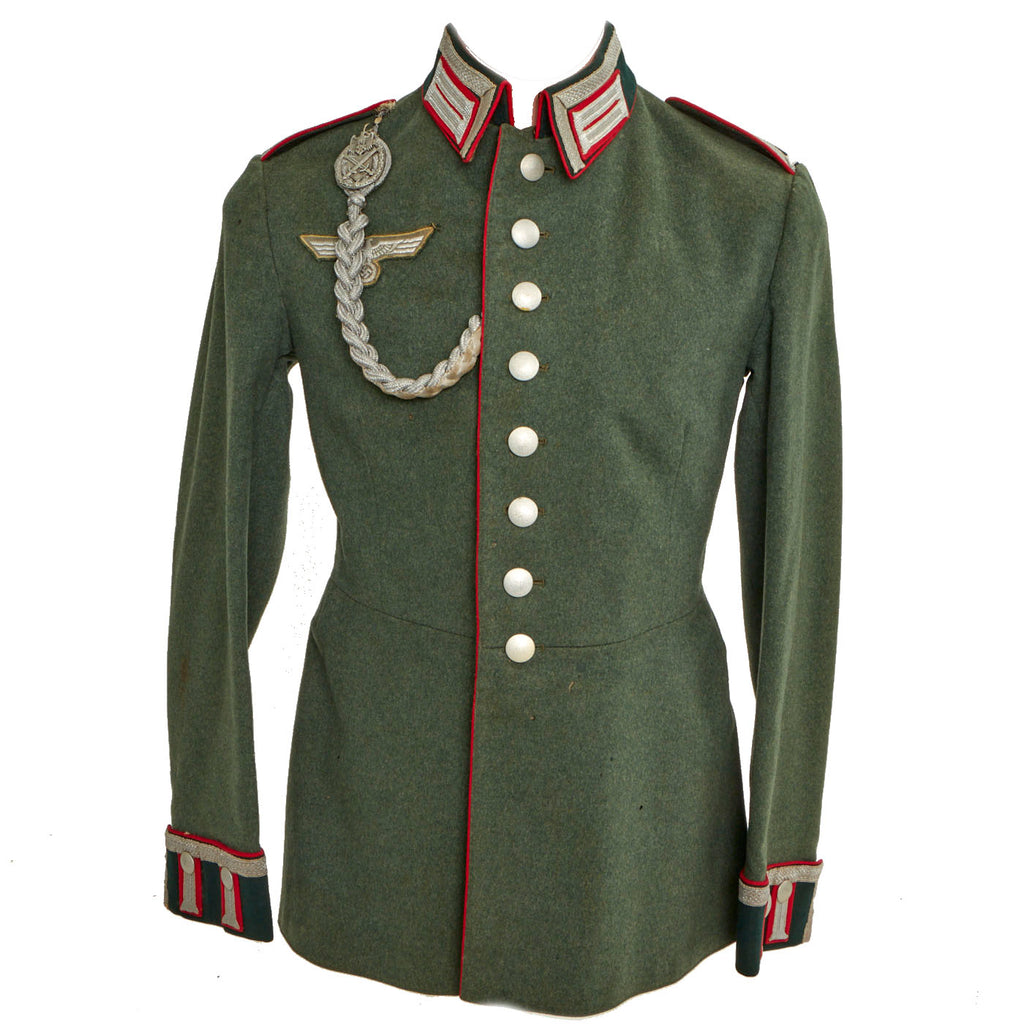 Original German WWII Heer NCO 22nd Artillery Regiment Waffenrock - Dated 1936 Original Items