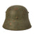 Original German WWII M18 Transitional Army Single Decal Helmet with Liner - Size 64 Shell Original Items