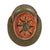 Original German WWII M18 Transitional Army Single Decal Helmet with Liner - Size 64 Shell Original Items