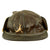 Original U.S. WWII Army Air Forces B-2 Gunner & Air Crew Shearling Leather Billed Cap Original Items