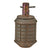 Original Japanese WWII Type 97 Inert Fragmentation Hand Grenade with Detonator Tube & Fuse dated 1939 Original Items