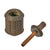 Original Japanese WWII Type 97 Inert Fragmentation Hand Grenade with Detonator Tube & Fuse dated 1939 Original Items