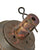 Original Japanese WWII Type 97 Inert Fragmentation Hand Grenade with Detonator Tube & Fuse dated 1939 Original Items