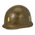 Original U.S. WWII 3rd Infantry Division Lieutenant’s M1 Swivel Bale Helmet with Westinghouse Liner Original Items