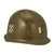 Original U.S. WWII 3rd Infantry Division Lieutenant’s M1 Swivel Bale Helmet with Westinghouse Liner Original Items