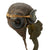 Original U.S. WWII Army Air Force Aviator Flight Helmet Set - Polaroid B-8 Goggles, A-14 Mask, A-11 Helmet Original Items