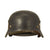 Original German WWII 1938 dated Luftwaffe M35 Double Decal Steel Helmet with 59cm Liner - EF66 - Complete Original Items
