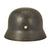 Original German WWII 1938 dated Luftwaffe M35 Double Decal Steel Helmet with 59cm Liner - EF66 - Complete Original Items