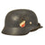 Original German WWII 1938 dated Luftwaffe M35 Double Decal Steel Helmet with 59cm Liner - EF66 - Complete Original Items