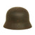 Original German WWII M40 Single Decal Luftwaffe Helmet Size 58cm Liner by Quist - Shell Size 66 - Q66 Original Items