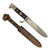Original German Early WWII HJ Knife with Motto by Hermann Konejung with Scabbard Original Items