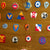 Original U.S. WWII Military Unit Patched Souvenir Wool Army Blanket - 161 Patches Original Items