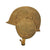Original U.S. WWII USAAF Bomber Crew M3 Steel FLAK Helmet - Complete Original Items