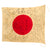 Original Japanese WWII Hand Painted Good Luck Flag Covered with Kanji Characters - 27" x 33" Original Items