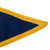 Original German WWII Navy Kriegsmarine Officer Vehicle Staff Car Fender Pennant Flag with Pole - 12.5" x 8" Original Items